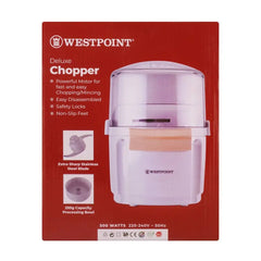 Westpoint WF-1043 Deluxe Chopper 250g Bowl Capacity With Official Warranty