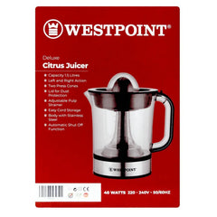 Westpoint WF-550 Deluxe Citrus Juicer With Official Warranty
