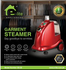 E-Lite SS-29 Electric Garment Steamer With Official Warranty