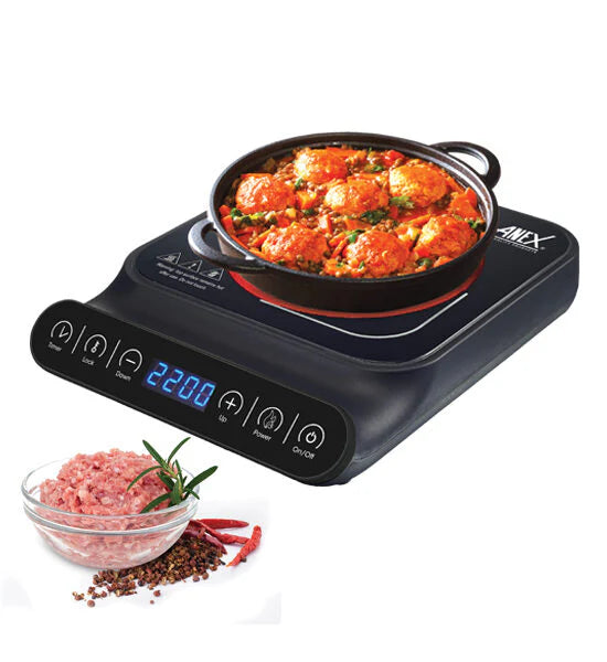 Anex AG-2166 Deluxe Hot Plate With Timer With Official Warranty