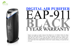 E-Lite EAP-911 Digital Air Purifier With Official Warranty