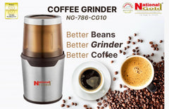 National Gold NG-786-CG10 Coffee & Spice Grinder With Official Warranty