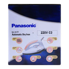 Panasonic NI-317TPTC/TATC Automatic Lightweight Non stick Plate Dry Iron 1000W