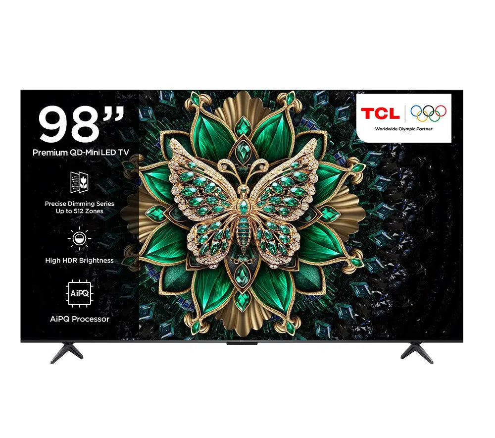 TCL 98C6K 98" Premium QD-Mini LED TV With Official Warranty