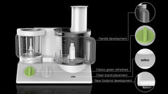 Braun FX 3030 Tribute Collection Food Processor With Official Warranty