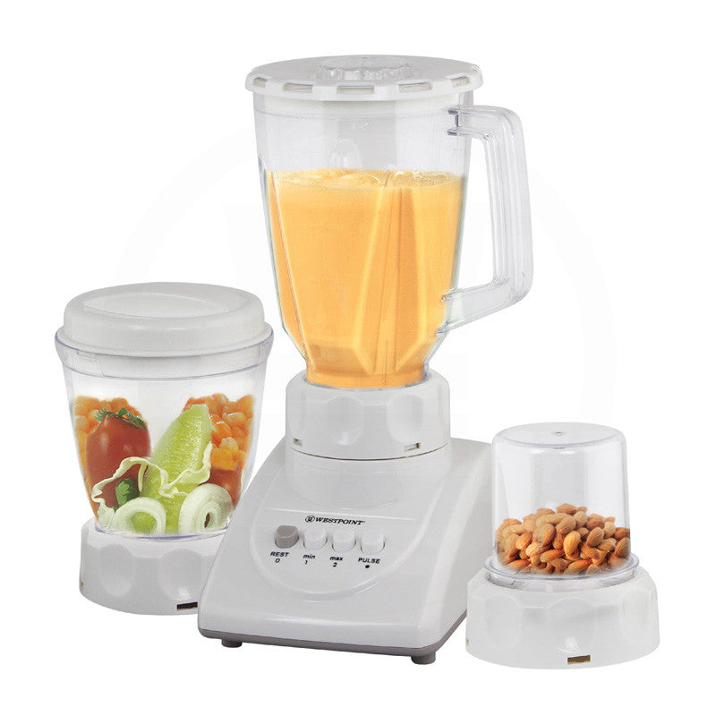 Westpoint WF-7382 Deluxe Juicer, Blender & Grinder 3 In 1 With Official Warranty