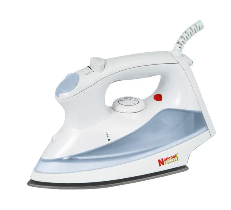 National Gold NG-786-142 Deluxe Steam Iron 1600W With Official Warranty