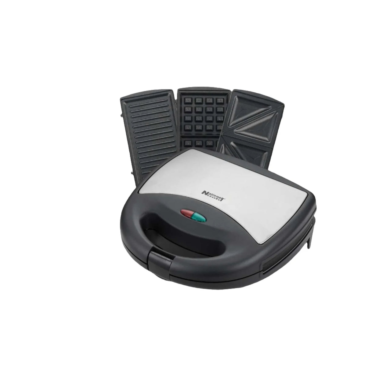 National Gold NG-786-670 2 Slice Detachable Sandwich Maker 3 In 1 With Official Warranty