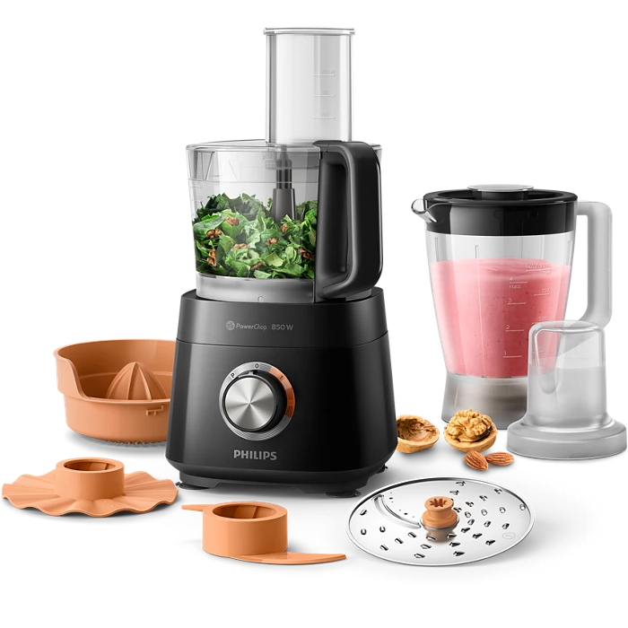 Philips HR7520/10 Viva Collection Compact Food Processor 850W