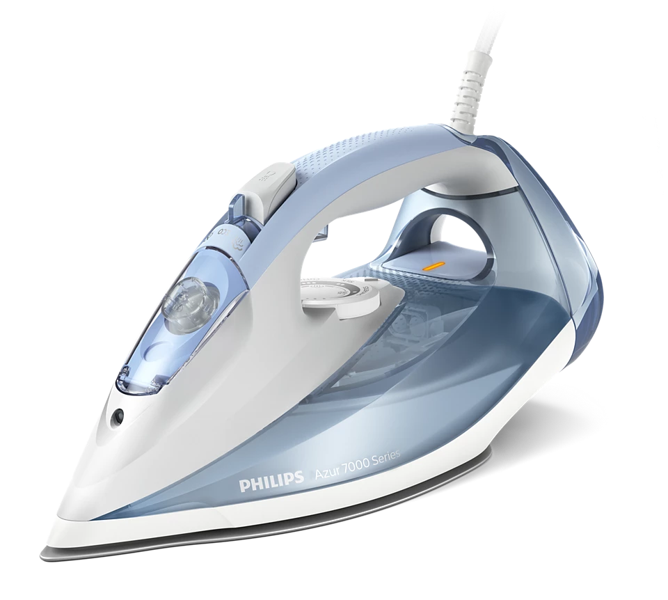 Philips DST7011/26 7000 Series HV Steam Iron Light Blue/Grey 2600W