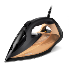 Philips DST7040/86 Azur 7000 Series HV Steam Iron Black/Gold 2800W