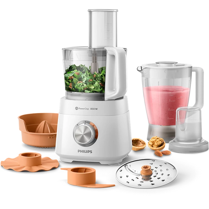 Philips HR7520/01 Viva Collection Compact Food Processor 850W