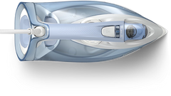 Philips DST7011/26 7000 Series HV Steam Iron Light Blue/Grey 2600W