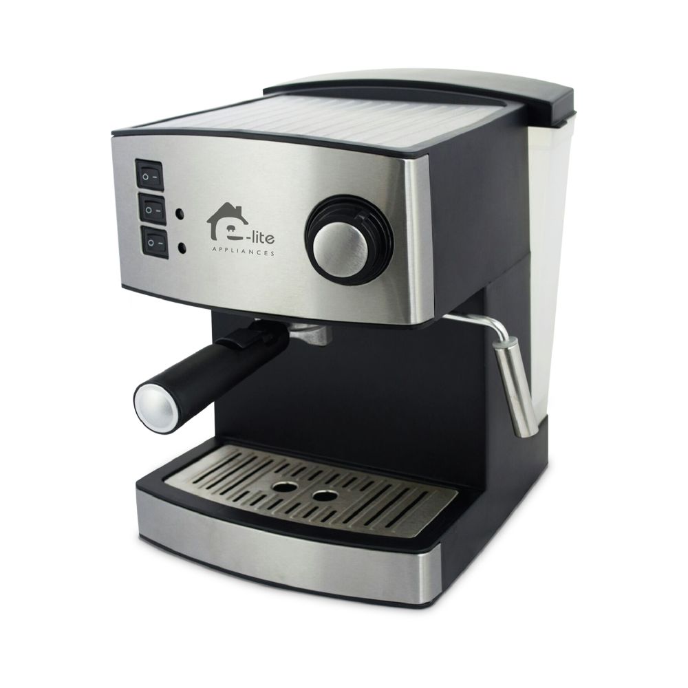 E-Lite Esm-122806 Espresso Machine Silver With Official Warranty