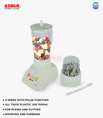 Sogo JPN-509 Juicer Blender And Dry Mill 2 In1