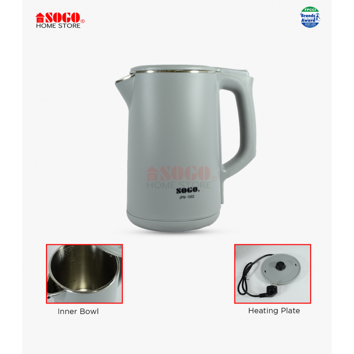 Sogo JPN-1002 Electric Kettle 1.7Liter
