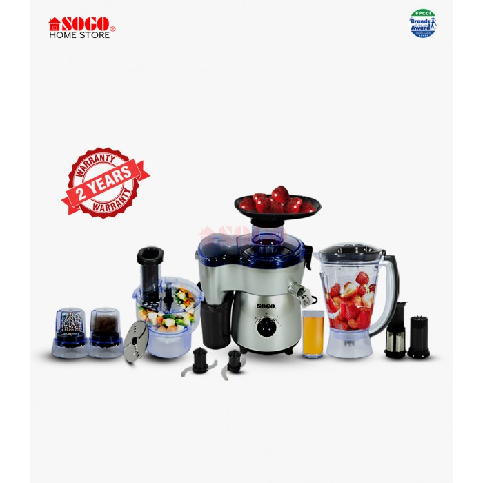 Sogo Jpn-525 5 in 1 Jumbo Food Factory with Extra Grinder