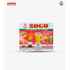 Sogo JPN-510 Juicer Blender And Grinder 3 In1